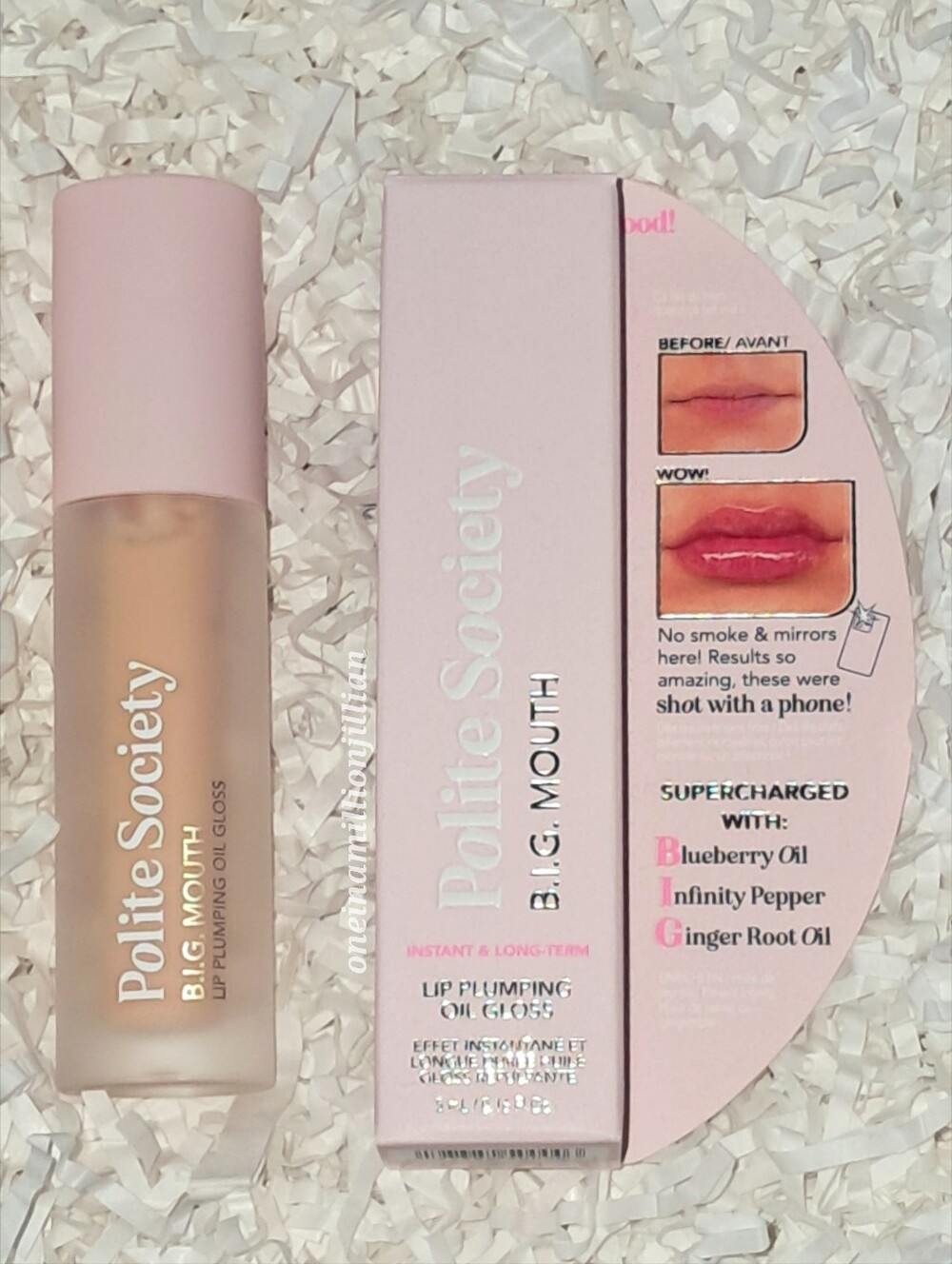 Polite Society B.I.G. MOUTH Lip Plumping Oil Gloss